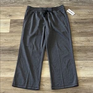 NWT Legend Women’s Sweatpants Jogger Pants Heather Black/Grey Size 2X